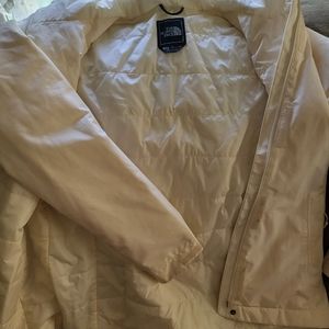 The North Face, size medium,cream